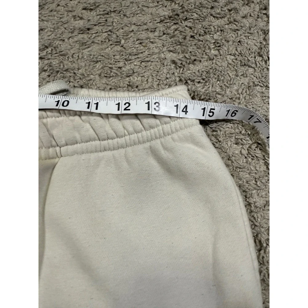 Nike Sportswear Club‎ Fleece Joggers Cream Sweatpants Athleisure Loungewear S